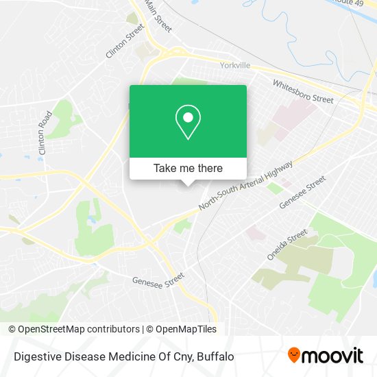 Digestive Disease Medicine Of Cny map