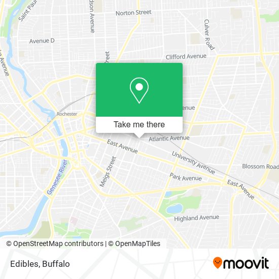 Edibles map