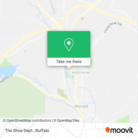 Mapa de The Shoe Dept.