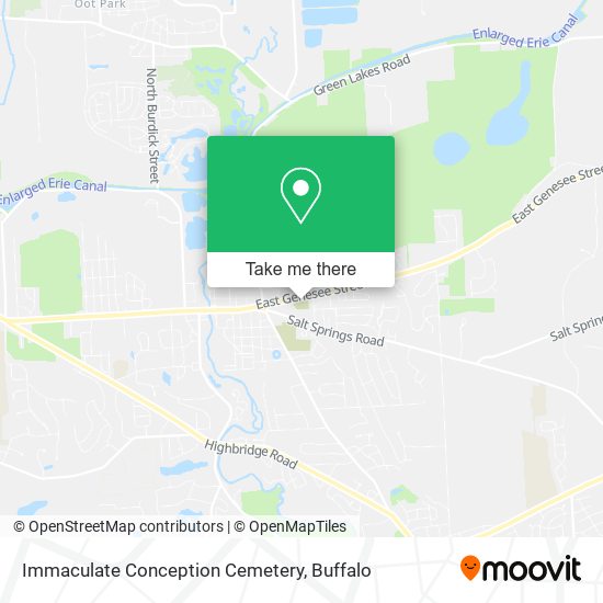 Mapa de Immaculate Conception Cemetery