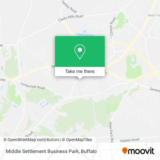 Middle Settlement Business Park map