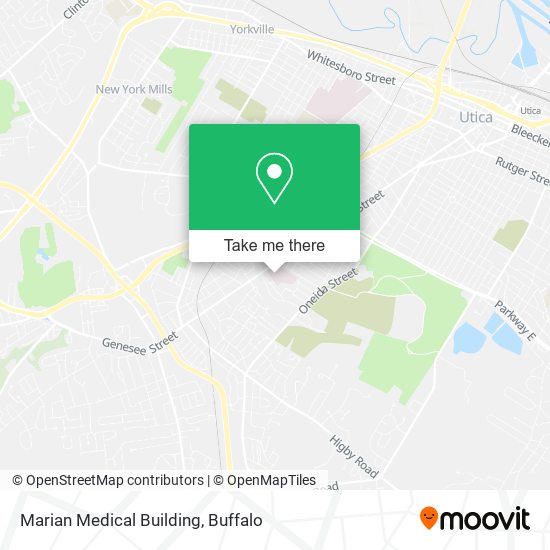Mapa de Marian Medical Building