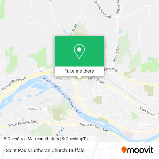 Saint Pauls Lutheran Church map