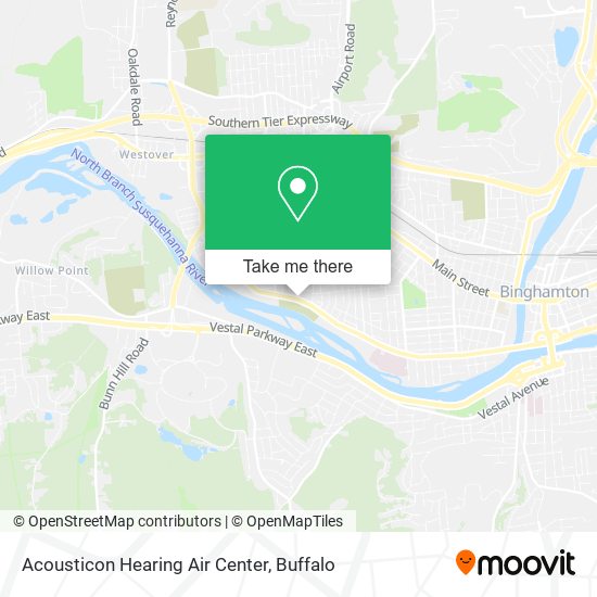 Mapa de Acousticon Hearing Air Center