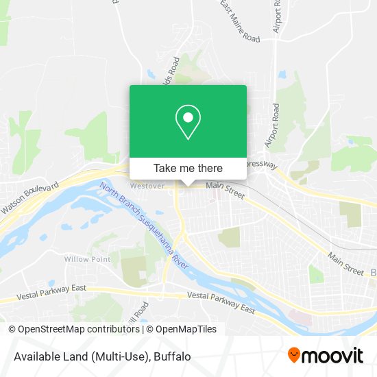 Available Land (Multi-Use) map
