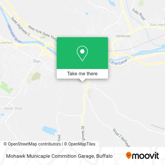 Mohawk Municaple Commition Garage map
