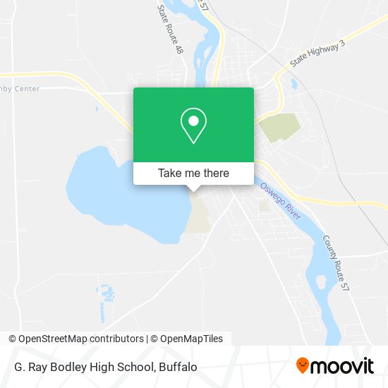 Mapa de G. Ray Bodley High School