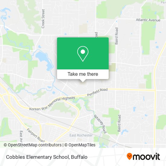 Cobbles Elementary School map