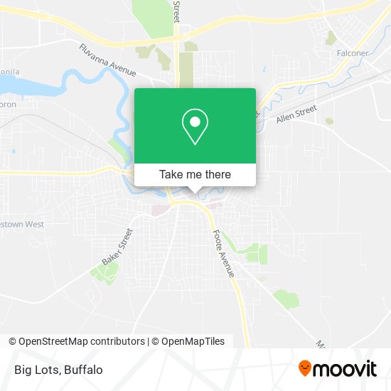 Big Lots map