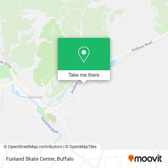 Mapa de Funland Skate Center