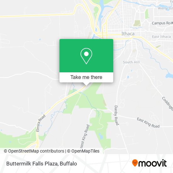 Buttermilk Falls Plaza map