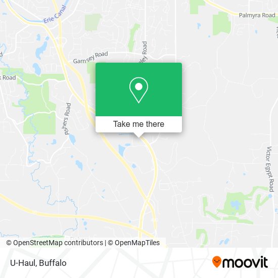 U-Haul map