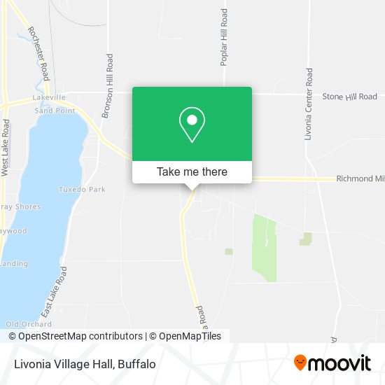 Mapa de Livonia Village Hall