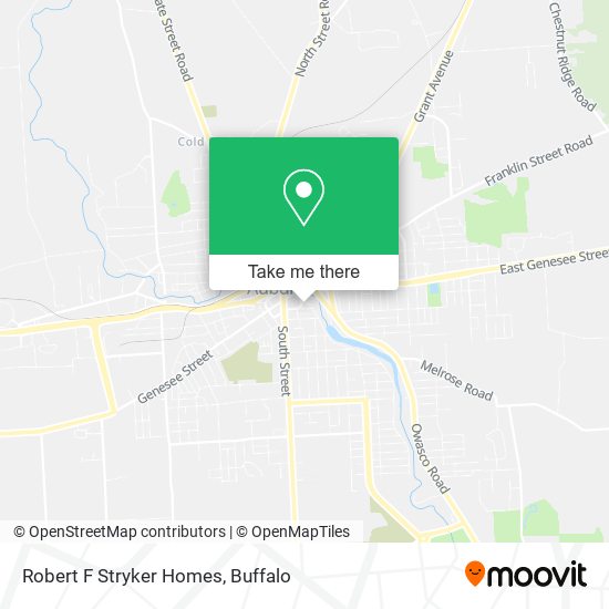Robert F Stryker Homes map