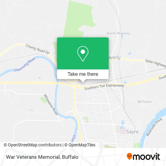 Mapa de War Veterans Memorial