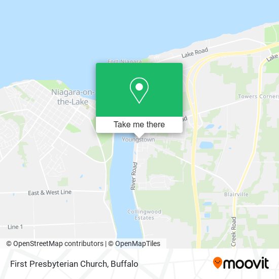 First Presbyterian Church map