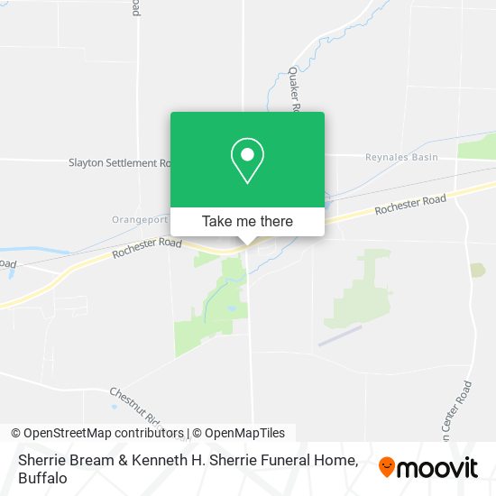 Sherrie Bream & Kenneth H. Sherrie Funeral Home map