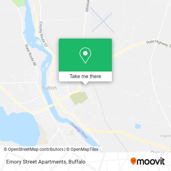 Emory Street Apartments map