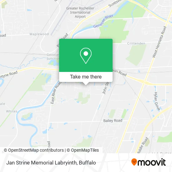 Mapa de Jan Strine Memorial Labryinth