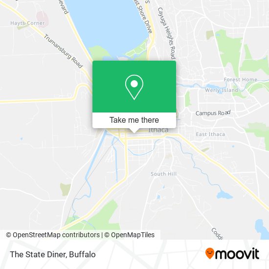 Mapa de The State Diner