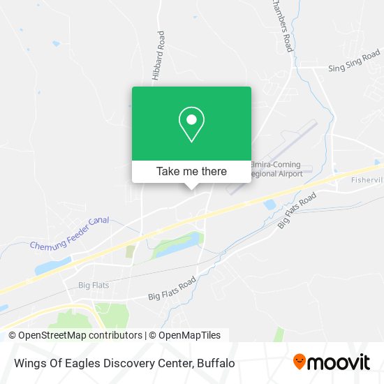 Wings Of Eagles Discovery Center map