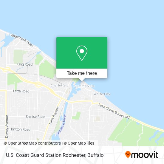 Mapa de U.S. Coast Guard Station Rochester