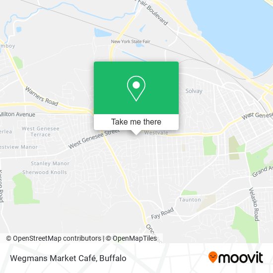 Wegmans Market Café map
