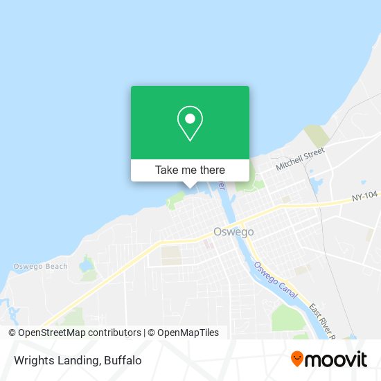 Mapa de Wrights Landing