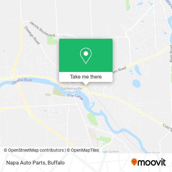 Napa Auto Parts map