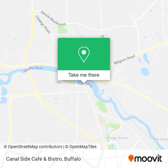 Canal Side Café & Bistro map