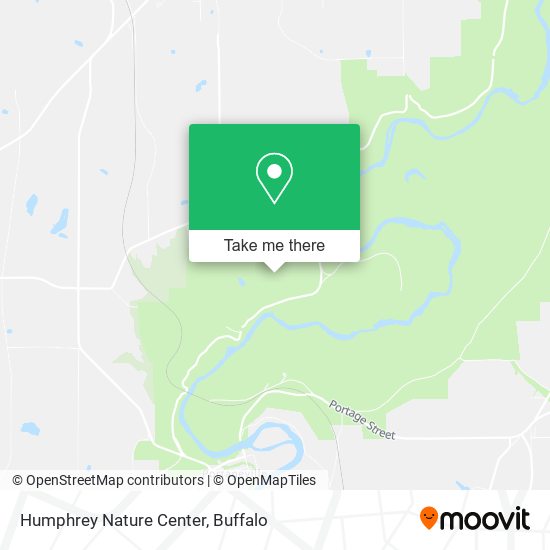 Mapa de Humphrey Nature Center