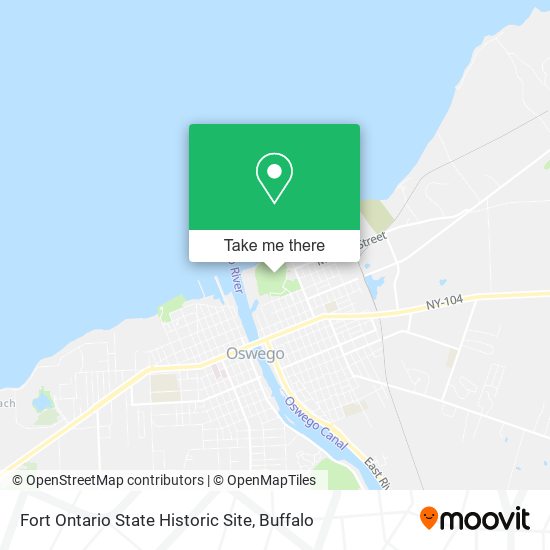 Fort Ontario State Historic Site map