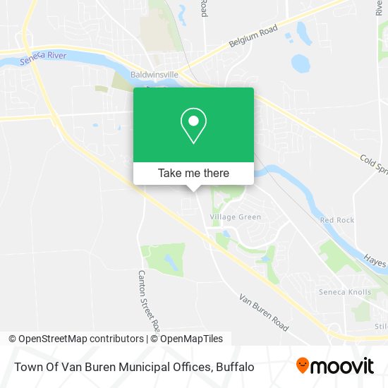 Mapa de Town Of Van Buren Municipal Offices