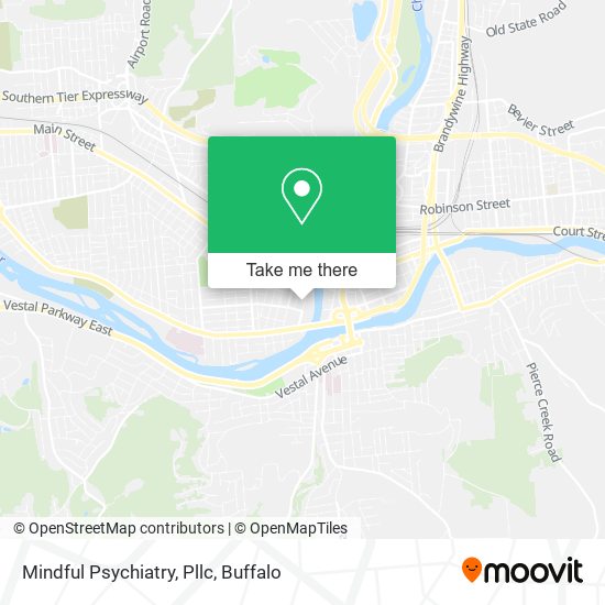 Mindful Psychiatry, Pllc map