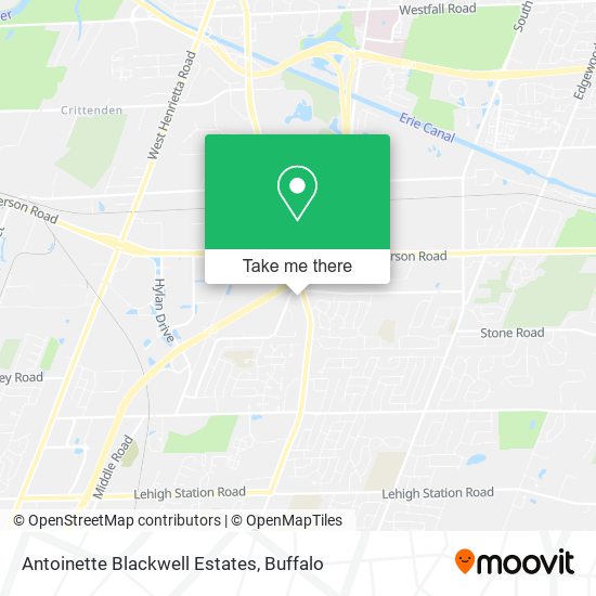 Antoinette Blackwell Estates map