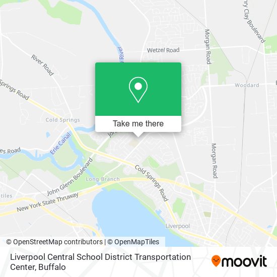 Liverpool Central School District Transportation Center map