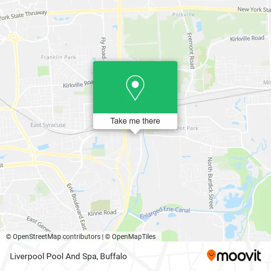 Liverpool Pool And Spa map