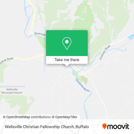 Wellsville Christian Fellowship Church map