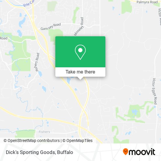 Mapa de Dick's Sporting Goods