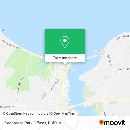 Seabreeze Park Offices map
