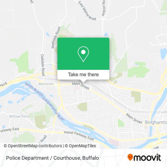 Police Department / Courthouse map
