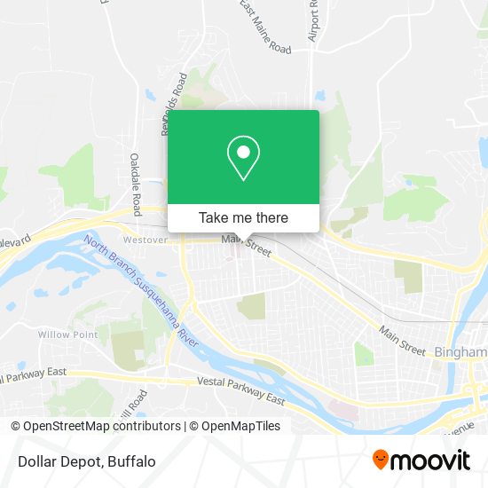 Mapa de Dollar Depot