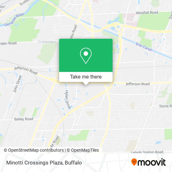 Minotti Crossings Plaza map