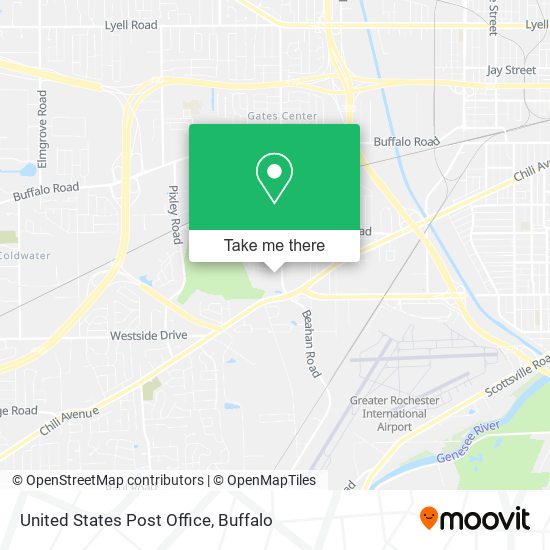 Mapa de United States Post Office