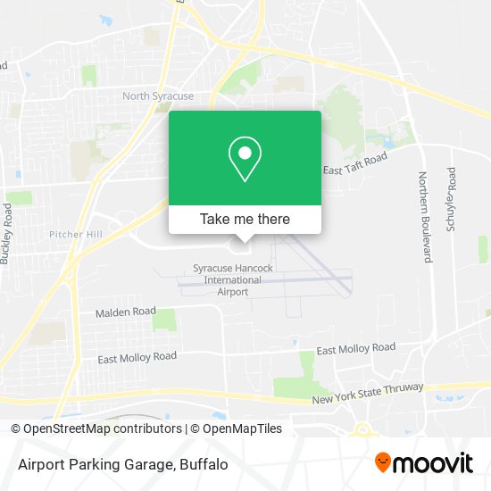 Airport Parking Garage map