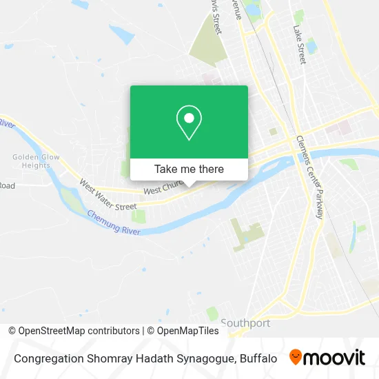 Congregation Shomray Hadath Synagogue map