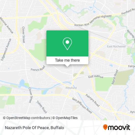 Mapa de Nazareth Pole Of Peace