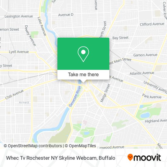 Whec Tv Rochester NY Skyline Webcam map