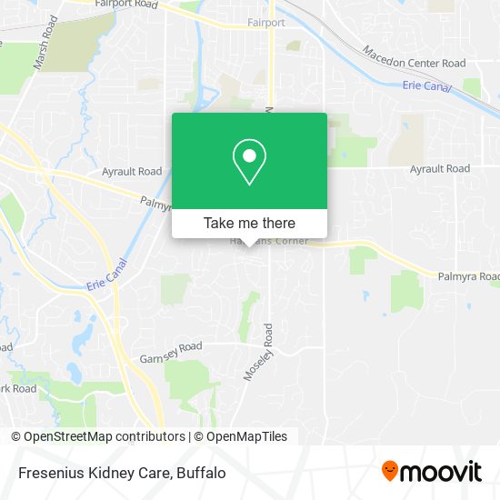 Fresenius Kidney Care map