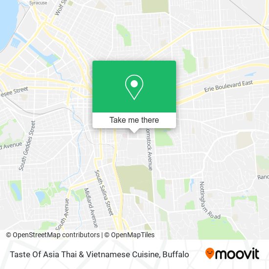Taste Of Asia Thai & Vietnamese Cuisine map